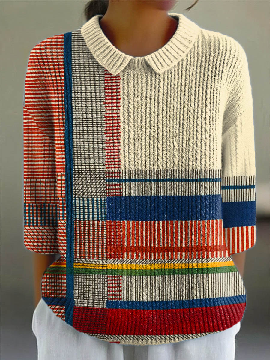 Lissa – Schicker Farbblock Pullover