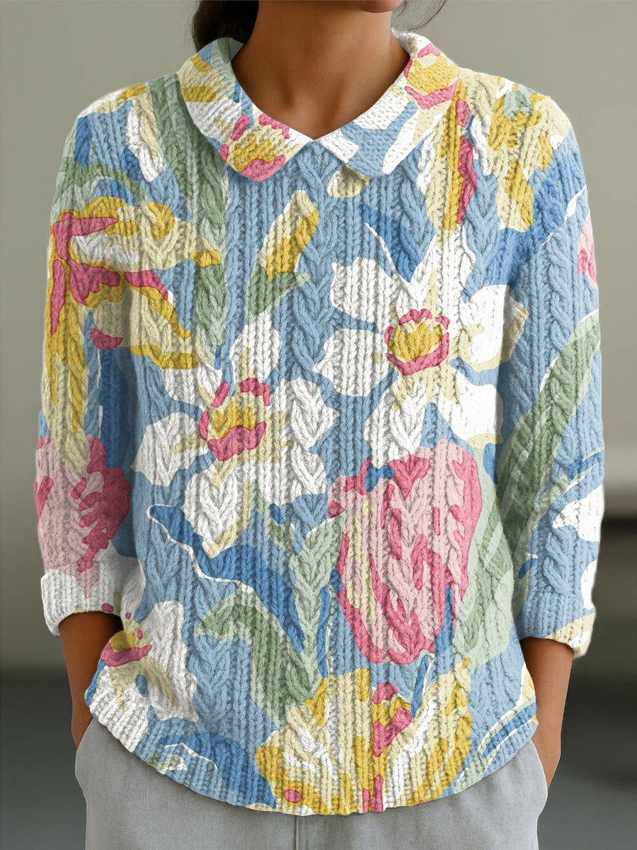Abigail – Bezaubernde Blüte Pullover