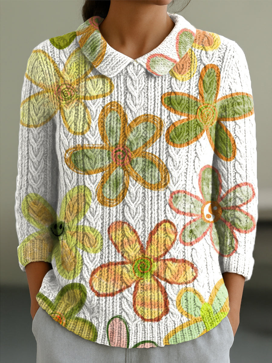 Madeline – Fröhliche Blüte Pullover