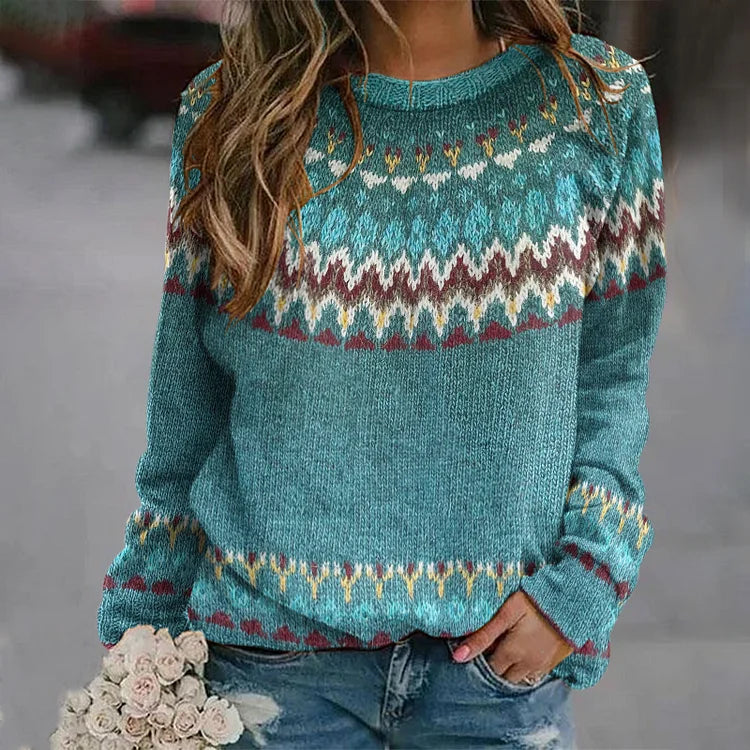 Elean – Arktischer Glow-Pullover