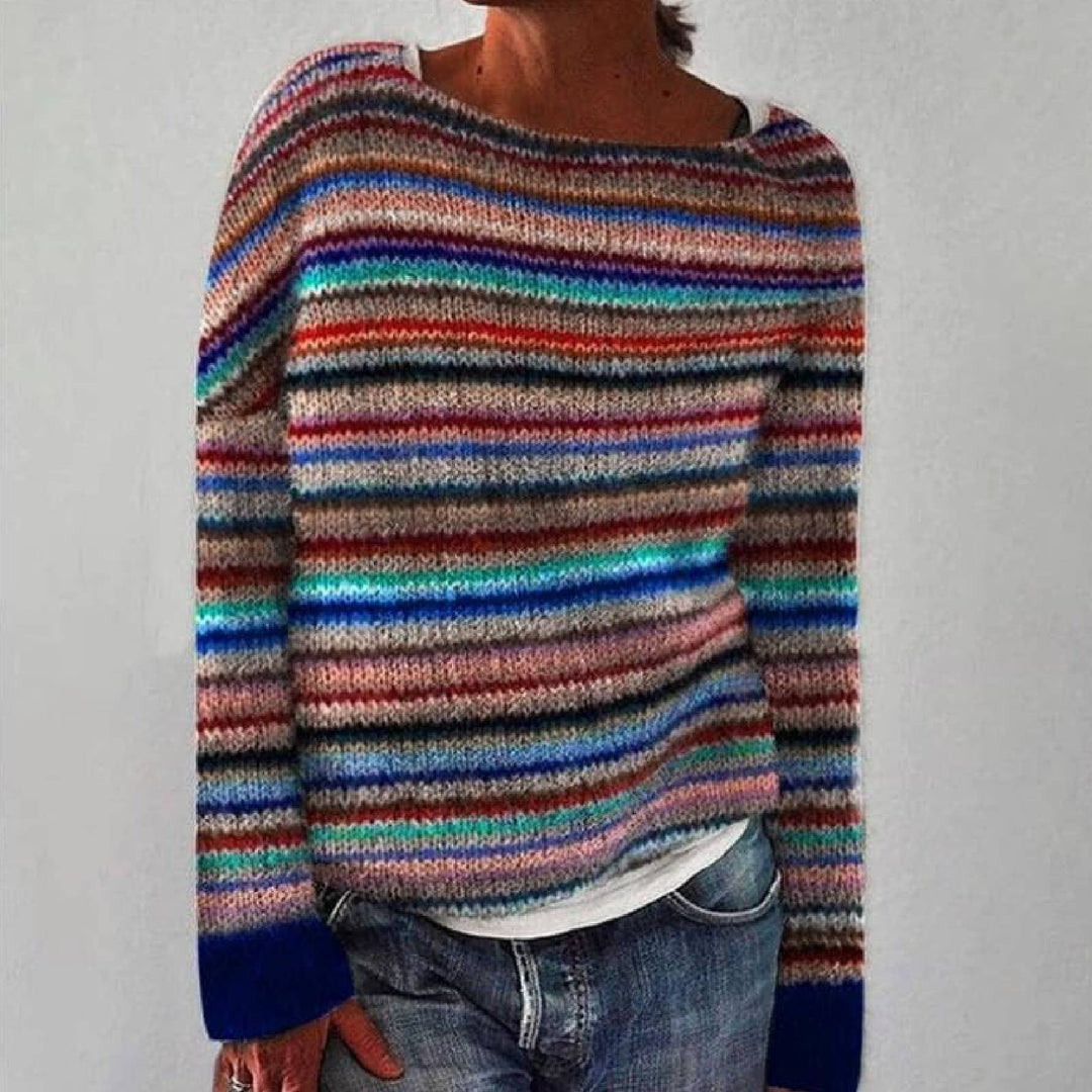 Emie – Schicker Streifenpullover