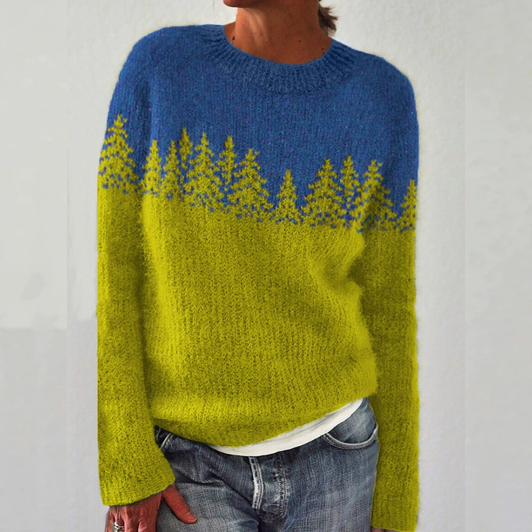 Calira – Ikonischer Nebel-Pullover