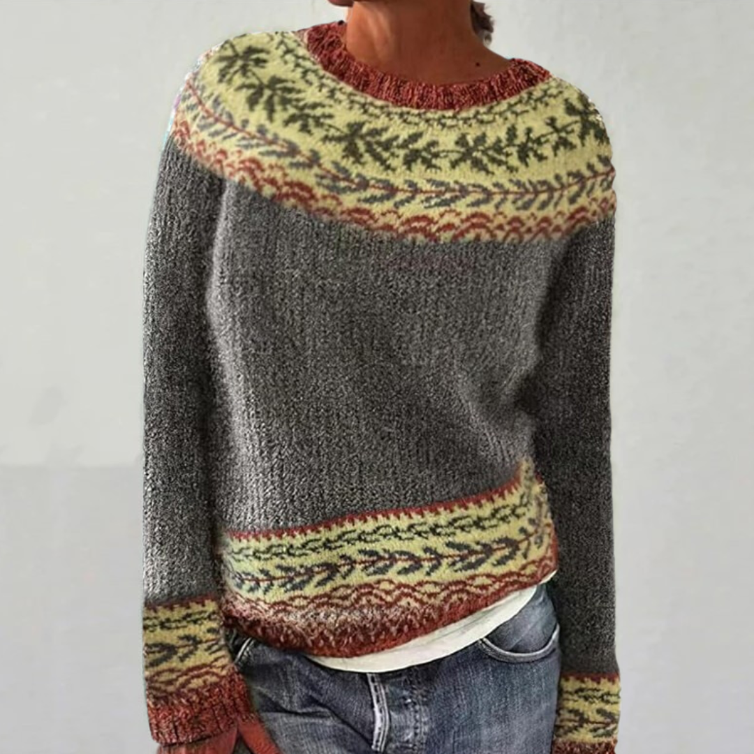 Maeva – Zeitloser Grove-Pullover