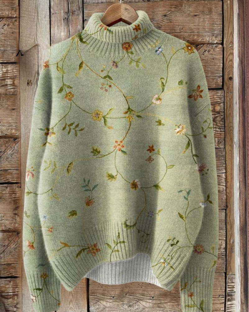 Marley – Ruhiges Blütenblatt Pullover