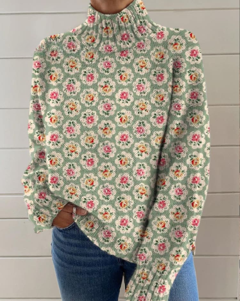 Kenzie – Vintage-Rose Pullover