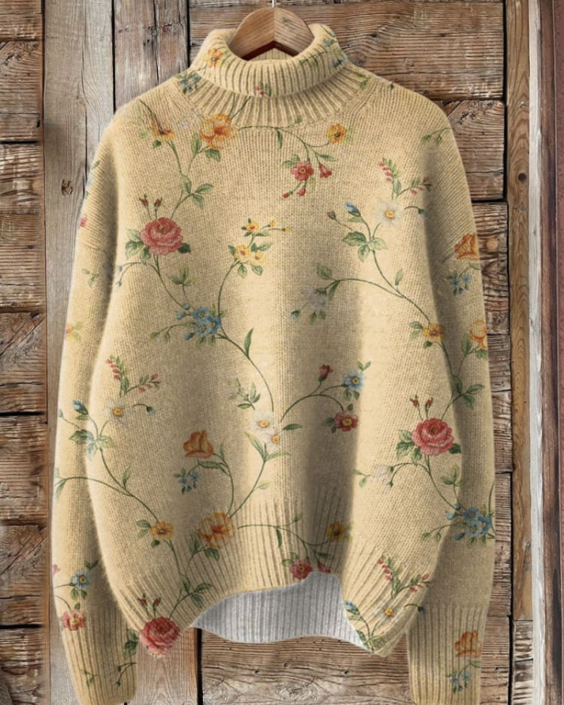 Fannie – Verzauberte Blüte Pullover