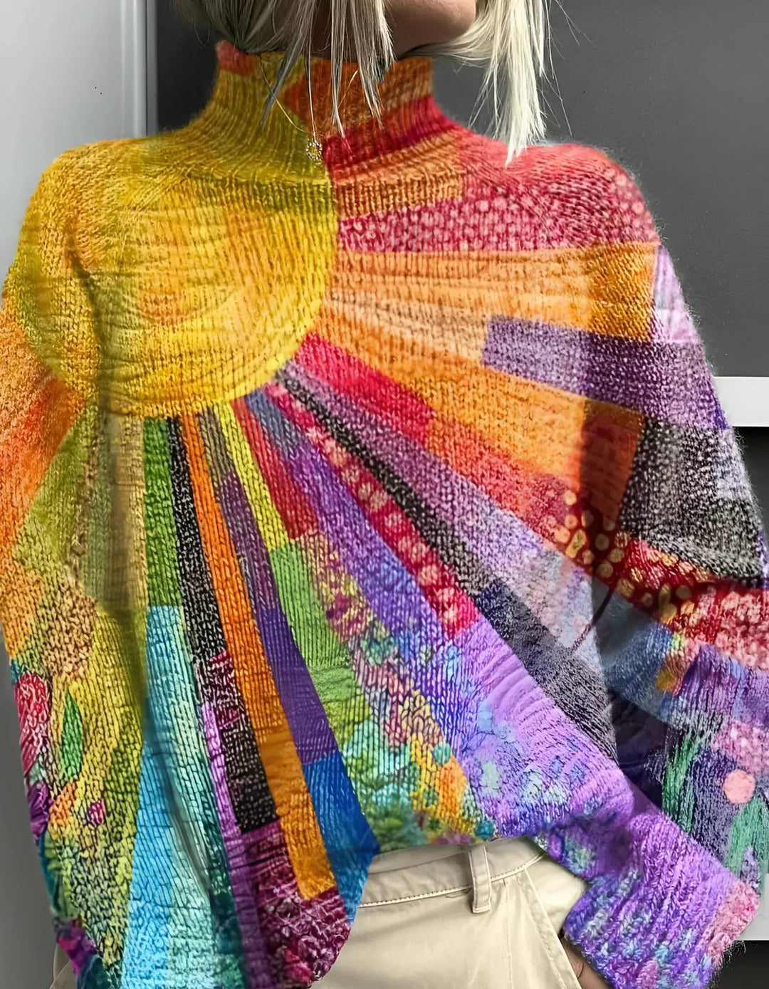 Elysia – Farbsinfonie Rollkragenpullover