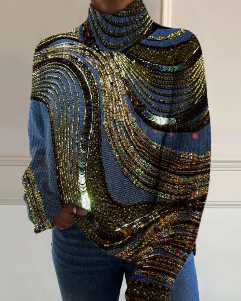 Aurelia – Strahlende Kaskade Pullover