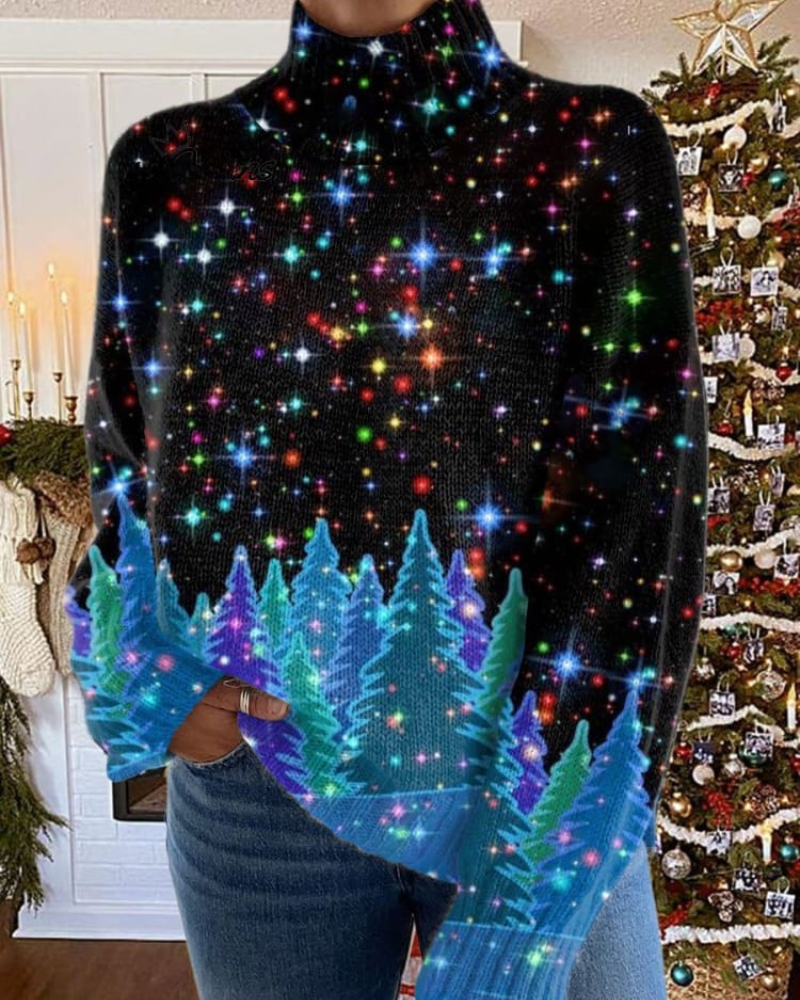 Indira – Mitternachtsglanz Pullover