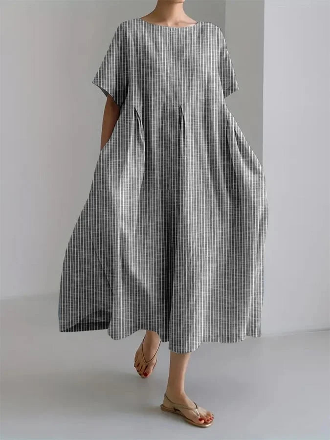 Eleanor - Retro-Streifen-Kleid