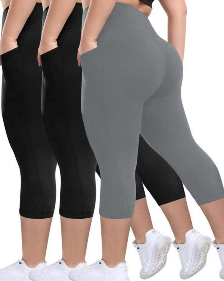 Chiara - Modellierende Capri-Leggings (3er-Pack)