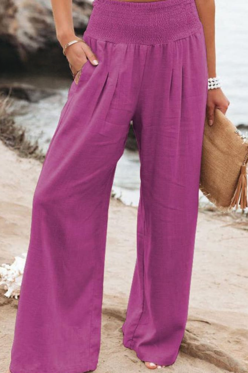Vera - Weitem Bein Boho-Hose