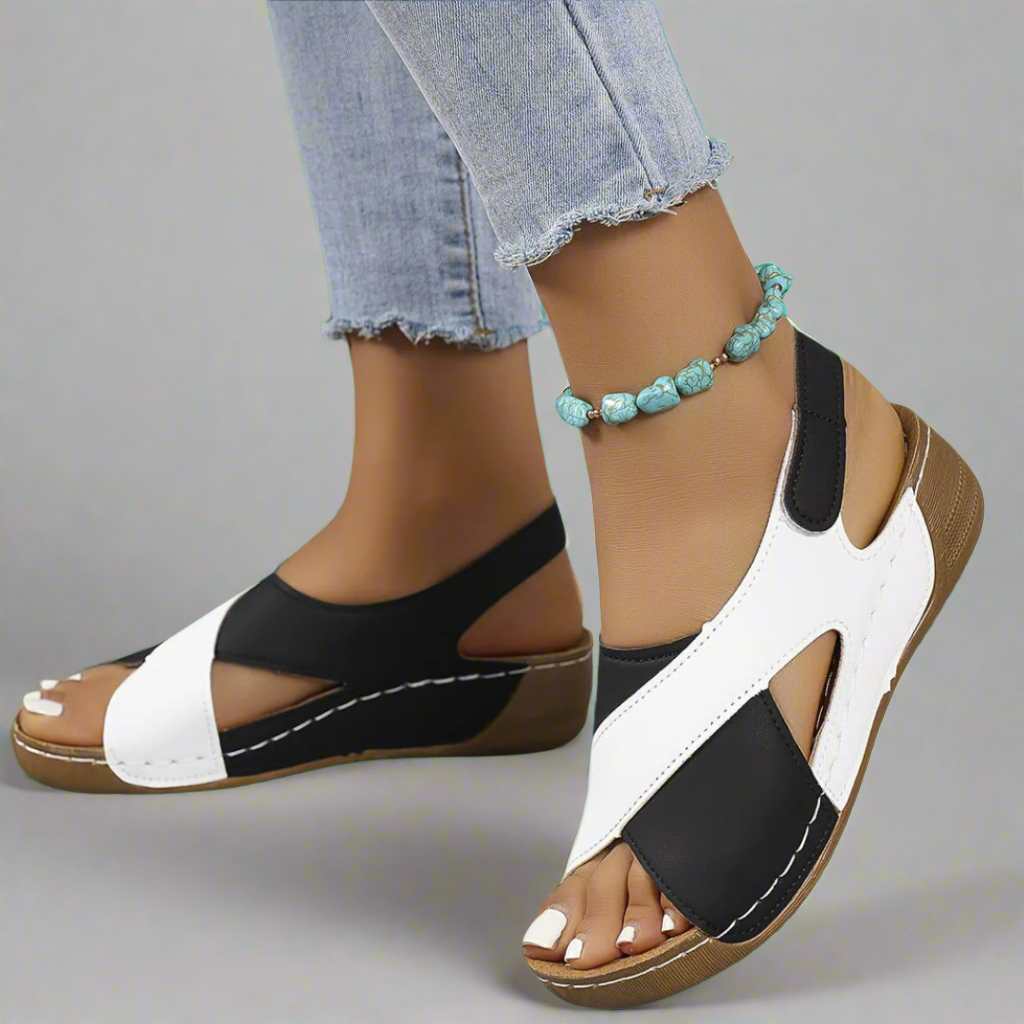 Perrie – Komfort-Keilsandalen