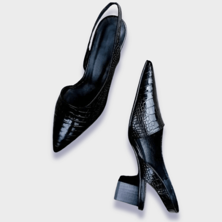 Hanny – Elegante Spitze Blockabsätze