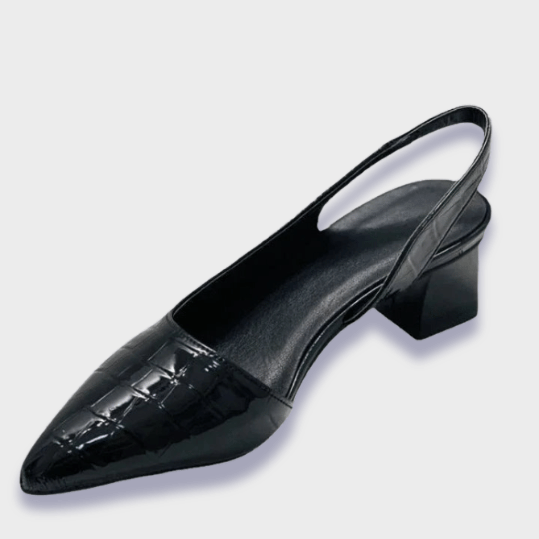 Hanny – Elegante Spitze Blockabsätze