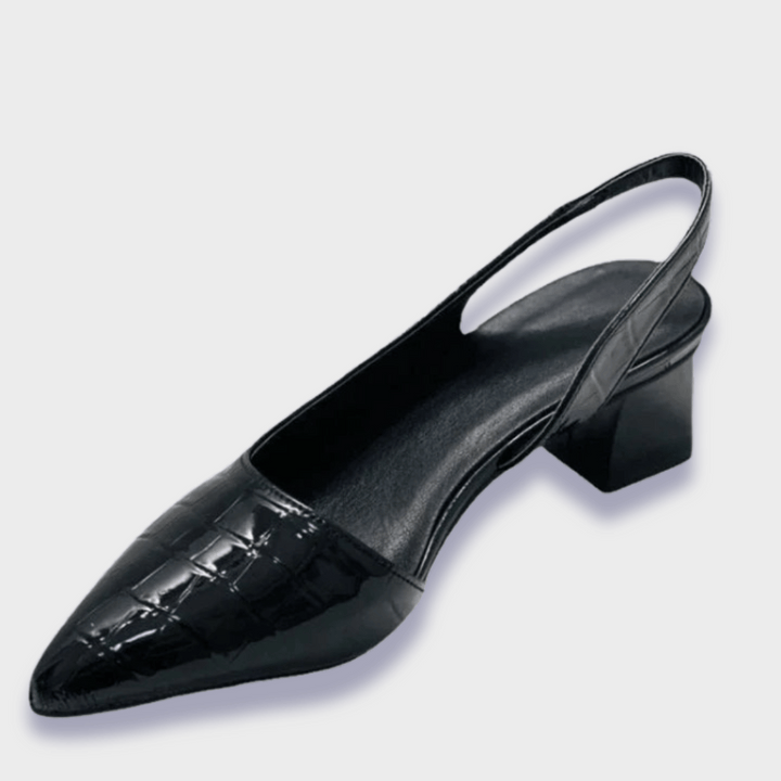 Hanny – Elegante Spitze Blockabsätze