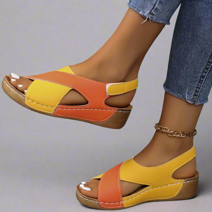 Perrie – Komfort-Keilsandalen