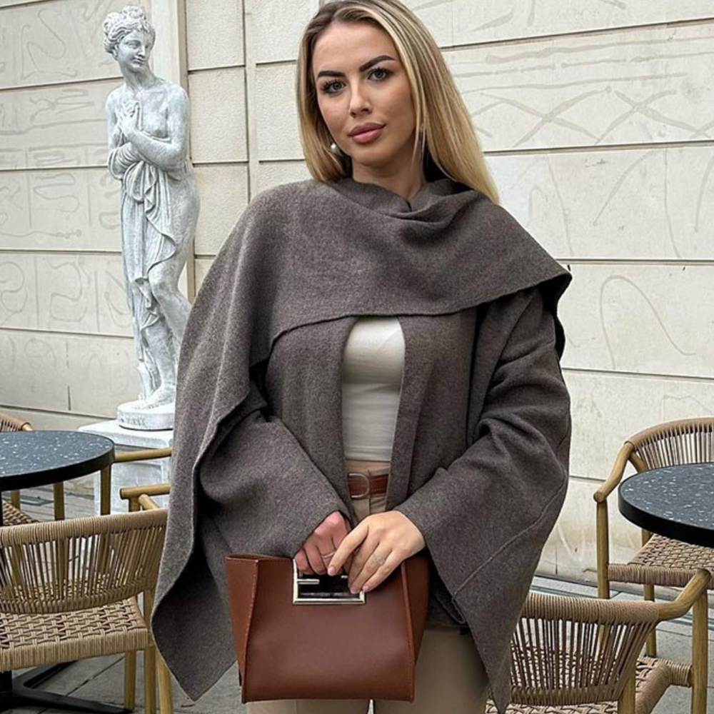 Emmie – Luxuriöser Wickelmantel