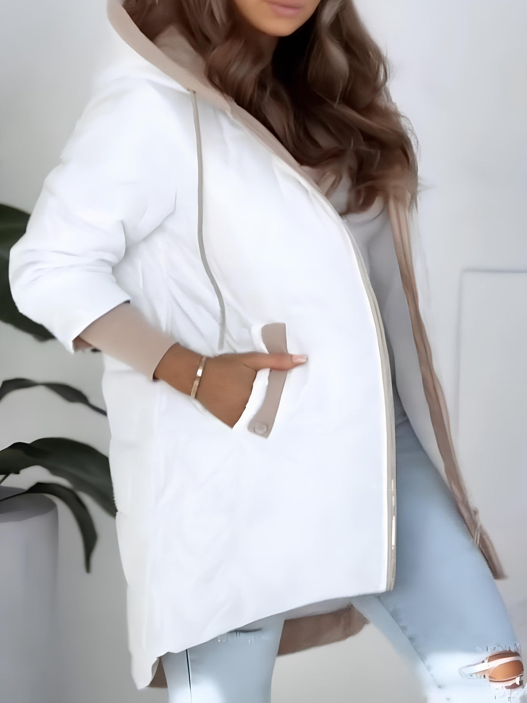 Alessia – Kühner Eleganter Puffer-Mantel