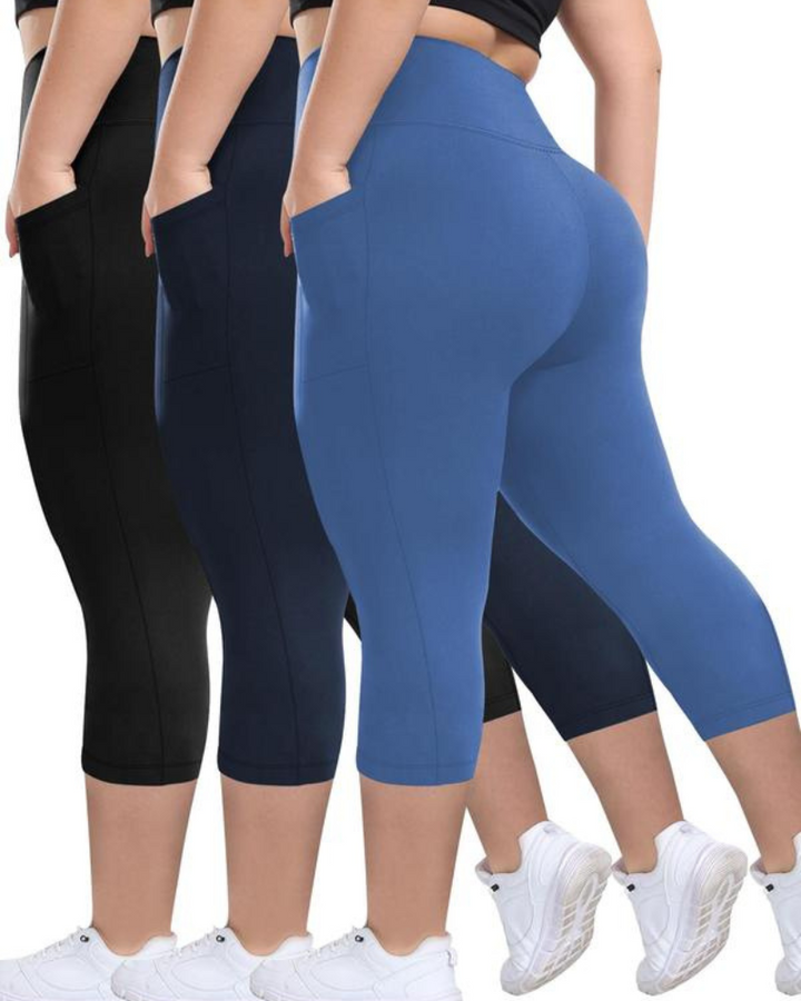 Chiara - Modellierende Capri-Leggings (3er-Pack)