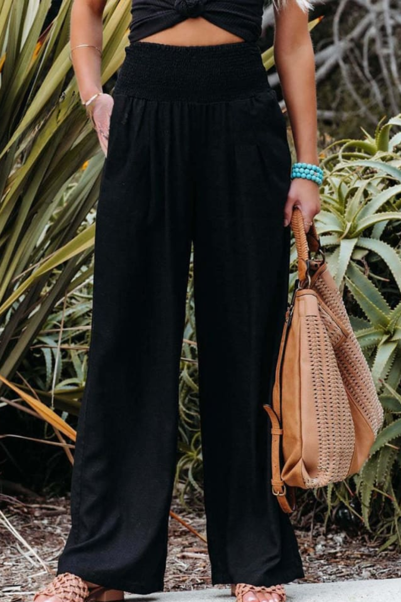 Vera - Weitem Bein Boho-Hose