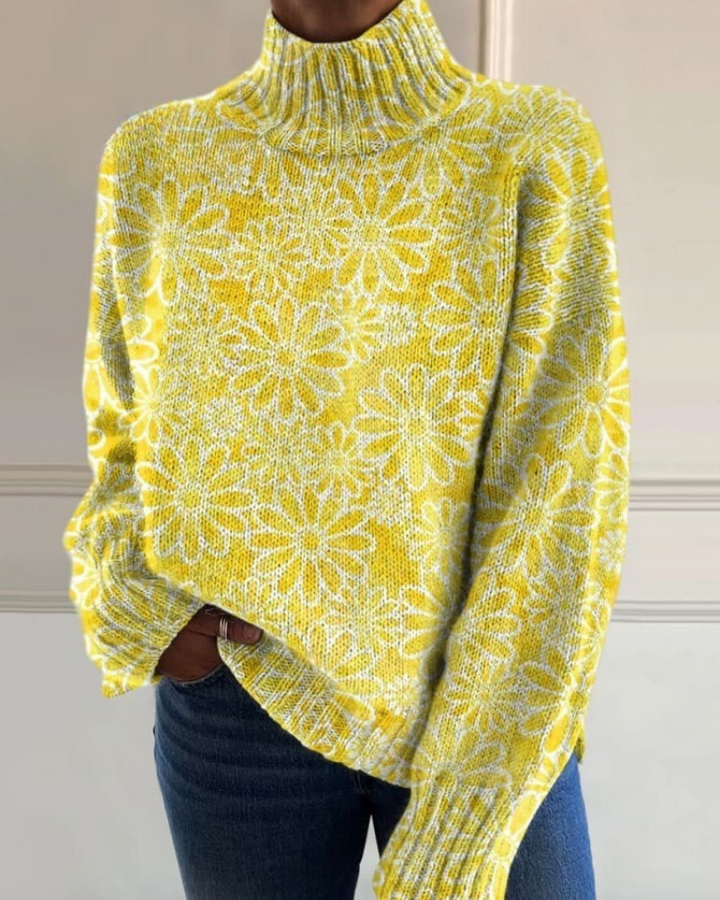 Mireille – Strahlende Blüte Pullover