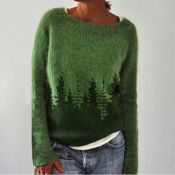 Sylva – Ruhiger Wald Pullover