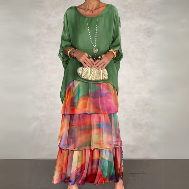 Kalie - Elegantes fließendes Kleid