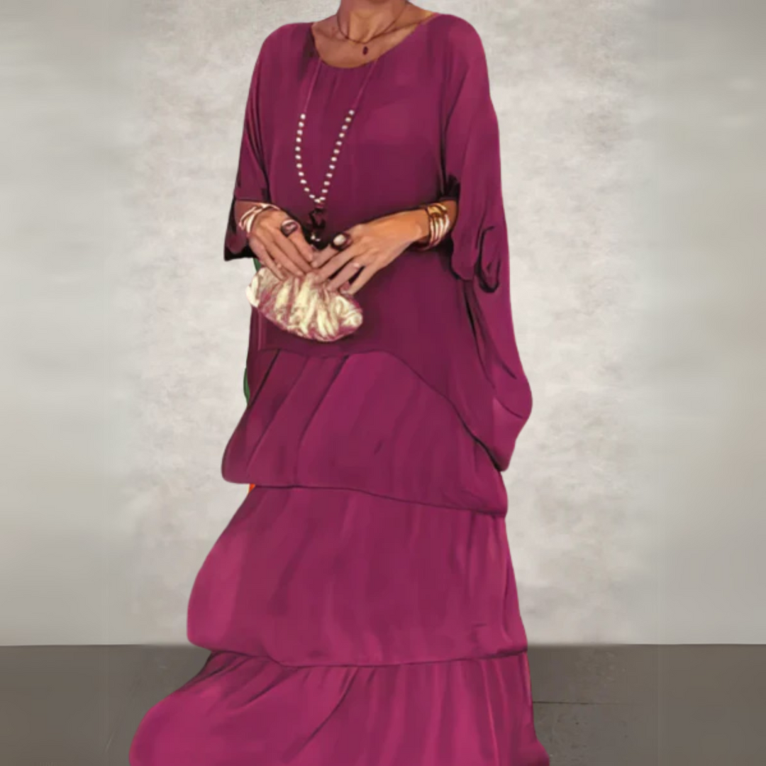 Kalie - Elegantes fließendes Kleid