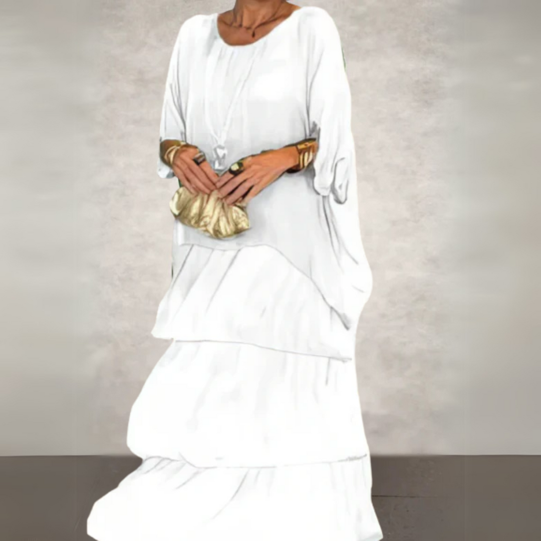 Kalie - Elegantes fließendes Kleid