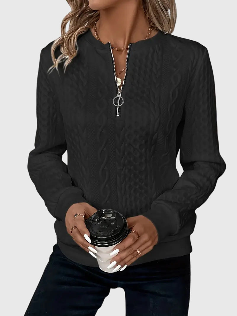 Camil – Reißverschluss-Pullover