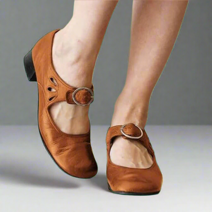 Gigie – Vintage-Komfortschuhe