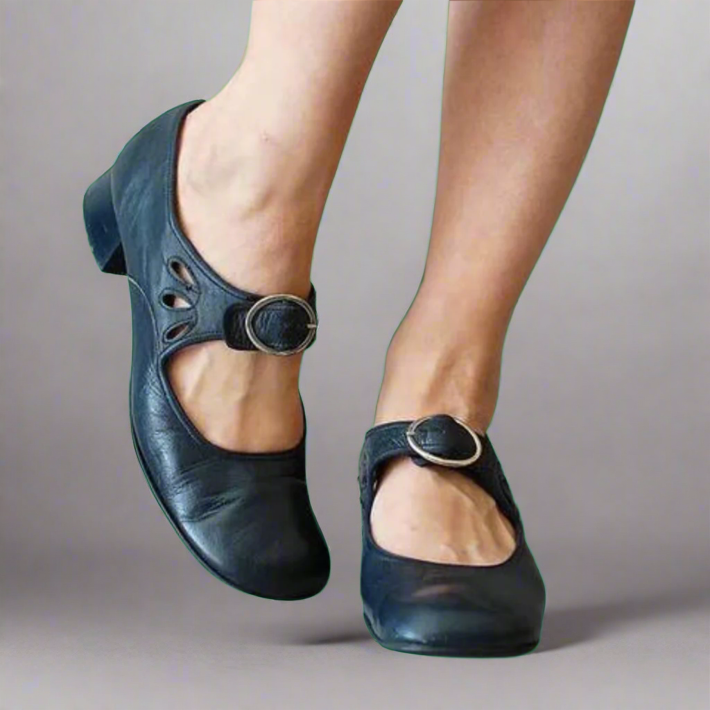 Gigie – Vintage-Komfortschuhe