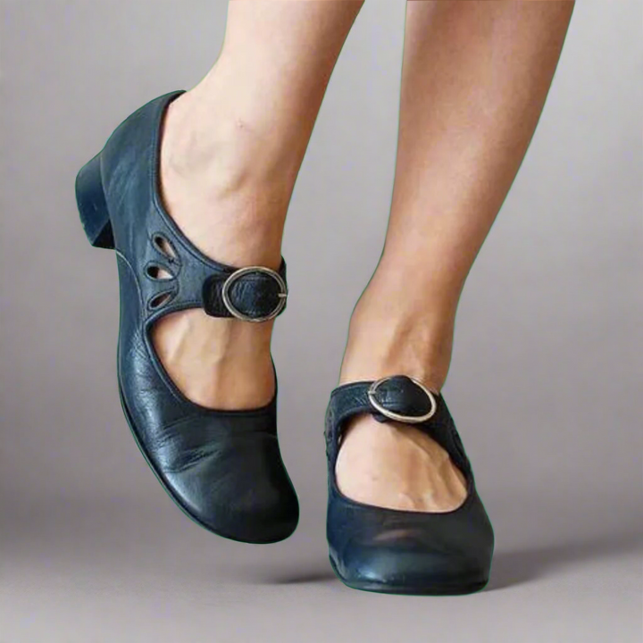 Gigie – Vintage-Komfortschuhe