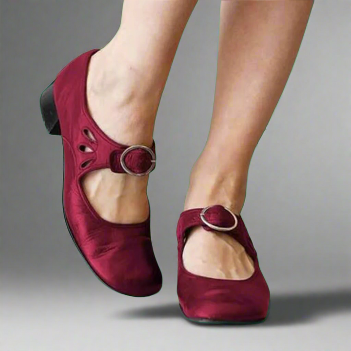Gigie – Vintage-Komfortschuhe