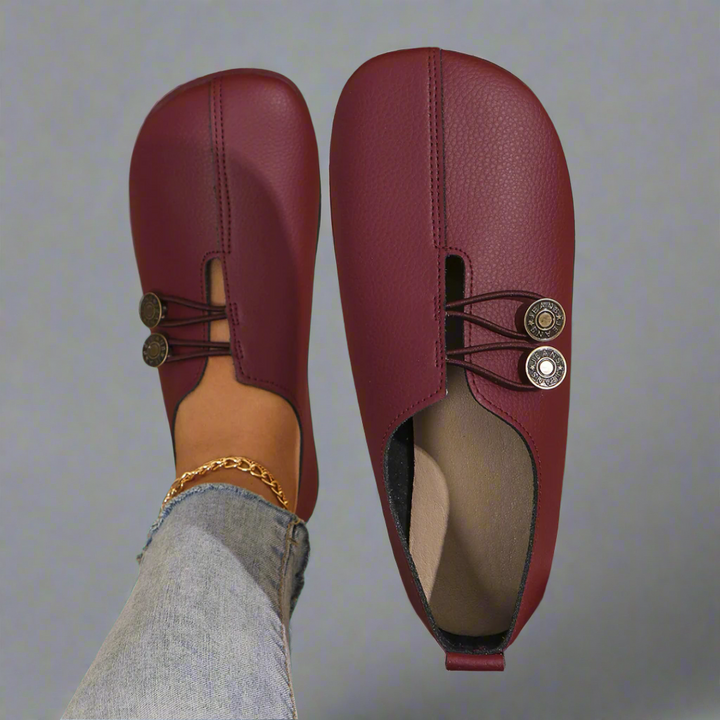 Renira – Elegante Geknöpfte Loafers