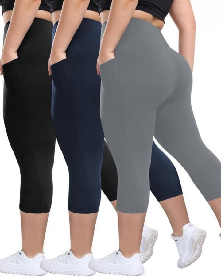 Chiara - Modellierende Capri-Leggings (3er-Pack)