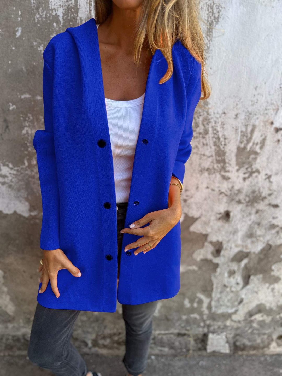 Aurea – Gemütlicher Kapuzencardigan