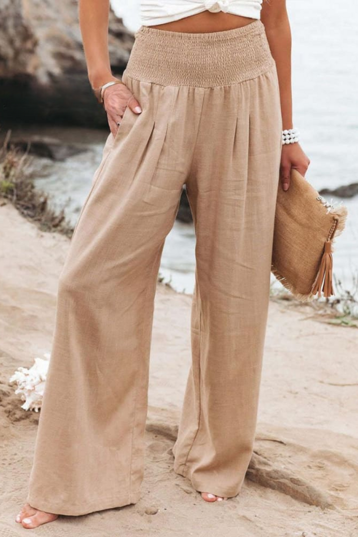 Vera - Weitem Bein Boho-Hose