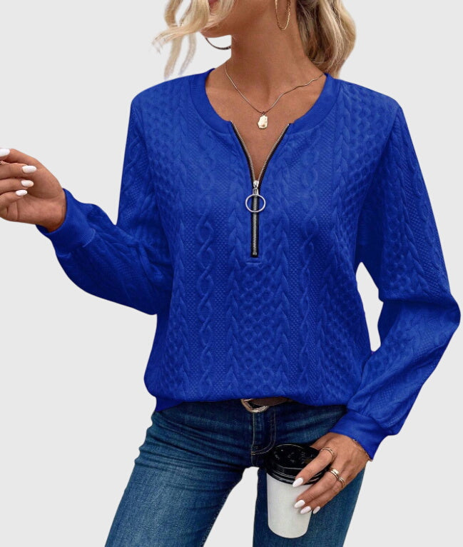 Camil – Reißverschluss-Pullover