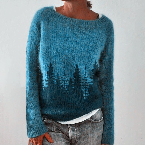 Sylva – Ruhiger Wald Pullover