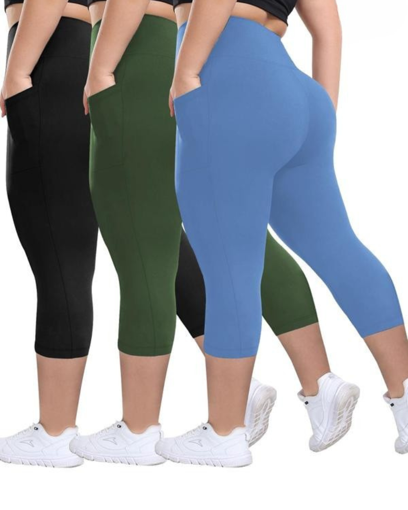 Chiara - Modellierende Capri-Leggings (3er-Pack)