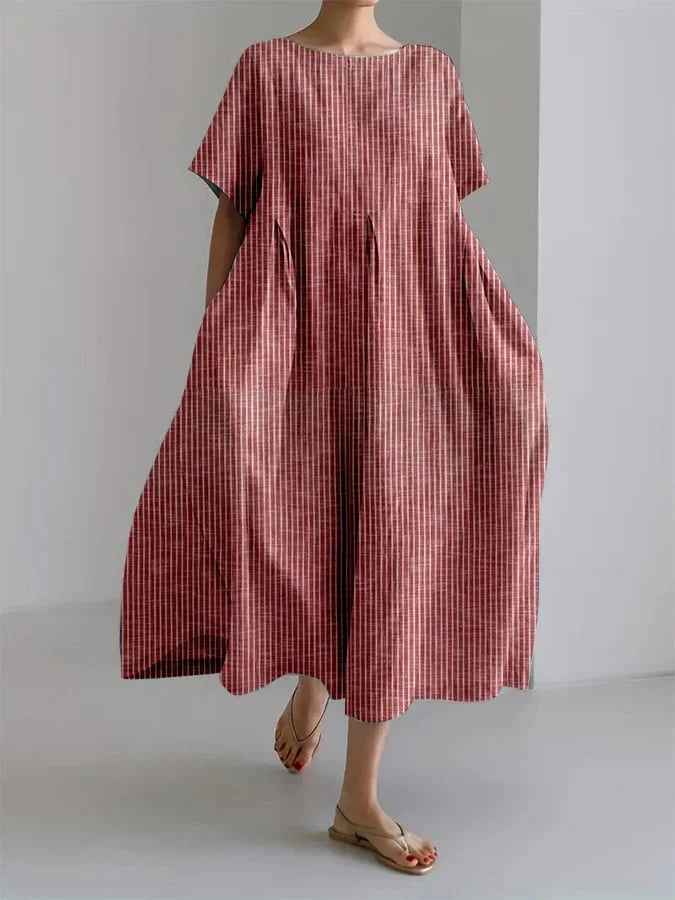 Eleanor - Retro-Streifen-Kleid