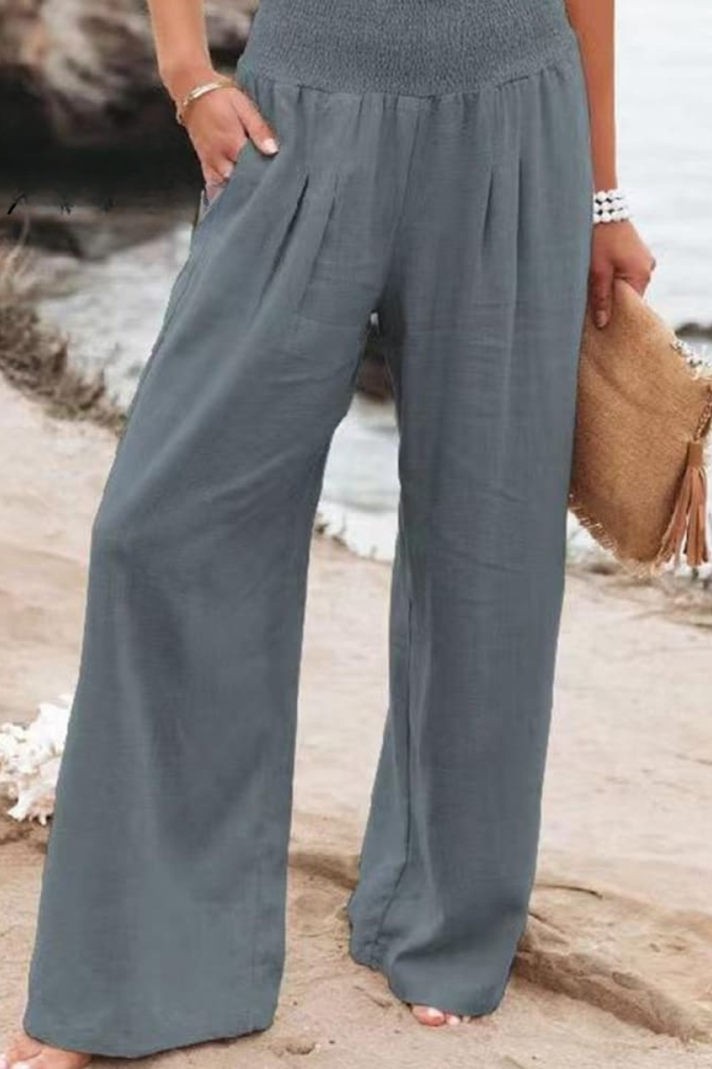 Vera - Weitem Bein Boho-Hose