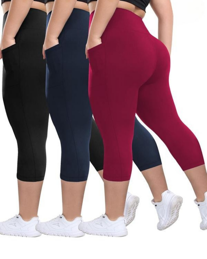 Chiara - Modellierende Capri-Leggings (3er-Pack)