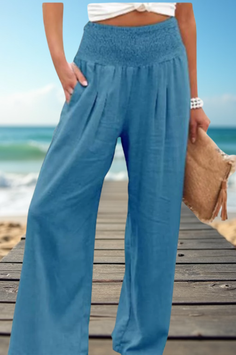 Vera - Weitem Bein Boho-Hose