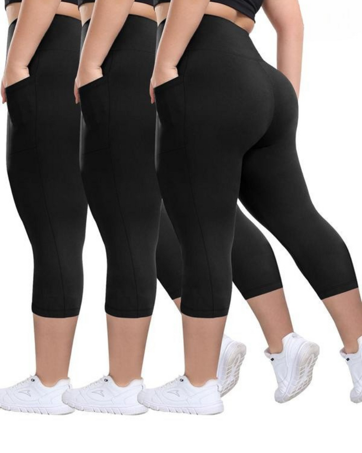 Chiara - Modellierende Capri-Leggings (3er-Pack)