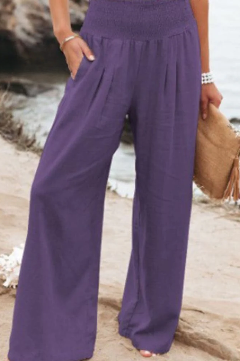 Vera - Weitem Bein Boho-Hose