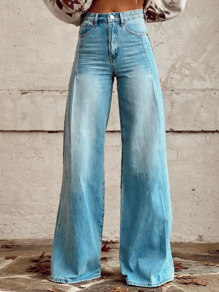 Seren – Zeitlose Eleganz Hose mit Weitem Bein