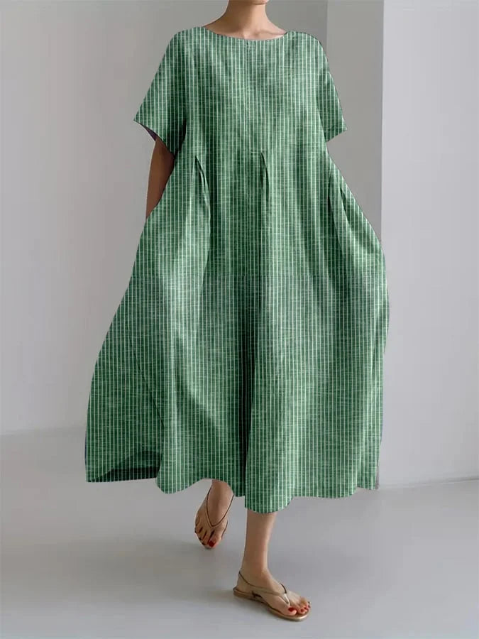 Eleanor - Retro-Streifen-Kleid